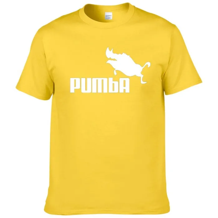 Klassiek T-shirt met korte mouwen - katoen - grappig PumbaT-Shirts