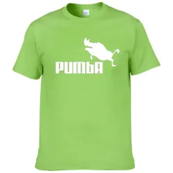 Klassiek T-shirt met korte mouwen - katoen - grappig PumbaT-Shirts