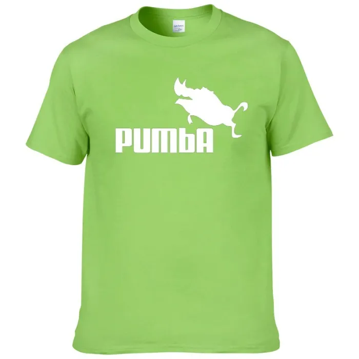Klassiek T-shirt met korte mouwen - katoen - grappig PumbaT-Shirts