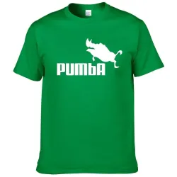 Klasyczna koszulka z krótkim rękawem - bawełna - zabawna PumbaT-shirt