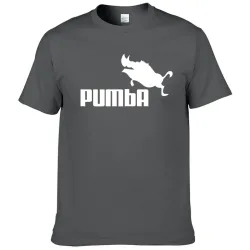 Klassiek T-shirt met korte mouwen - katoen - grappig PumbaT-Shirts