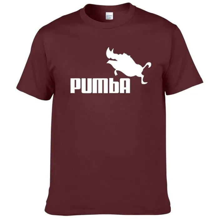Klasyczna koszulka z krótkim rękawem - bawełna - zabawna PumbaT-shirt