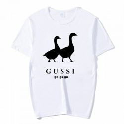 Classic t-shirt with short sleeve - funny duck print - unisex