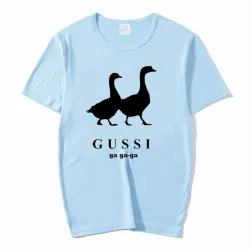 Classic t-shirt with short sleeve - funny duck print - unisex