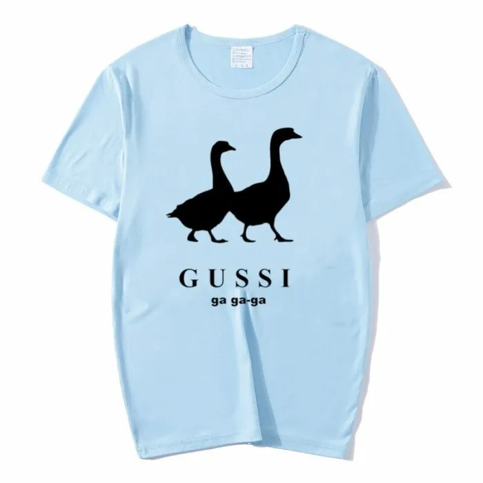 Funny duck logo - cotton t-shirt