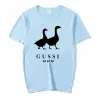 Funny duck logo - cotton t-shirt
