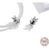Kleines Kätzchen - Anhänger / Charme für Armband - 925er Sterling Silber