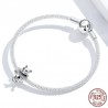 Little kitten - pendant / charm for bracelet - 925 sterling silver