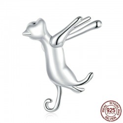 AretesWOSTU clip earrings - sterling silver for women