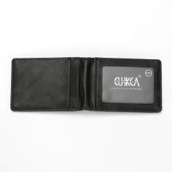Cienki skórzany portfel - unisex - na wizytówki / karty kredytowe / etui na pieniądze - chroniony RFIDPortfele
