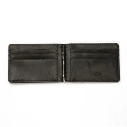Cienki skórzany portfel - unisex - na wizytówki / karty kredytowe / etui na pieniądze - chroniony RFIDPortfele