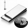 Clip holder wallet - stainless steel