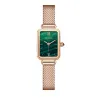Luxurious quartz watch - stainless steel - mesh - waterproof