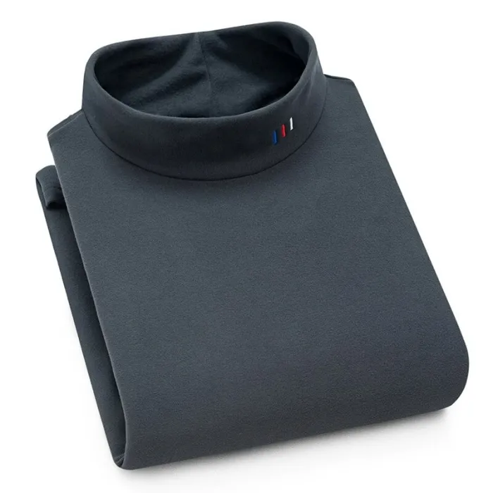 Velvet turtleneck / sweater - with fleece lining
