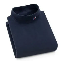 Aksamitny golf / sweter - z polarową podszewkąBluzy & Swetry