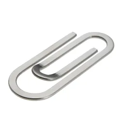 Multi function paper clip - stainless steel - office work - multi functional