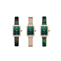 Luxurious quartz watch - stainless steel - mesh - waterproof