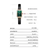 Luxurious quartz watch - stainless steel - mesh - waterproof