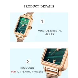Luxe quartz horloge - roestvrij staal - mesh - waterdichtHorloges