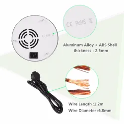 360W UFO 36 LED växer ljus - fullspektrum - dubbla chips - hydroponic