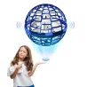 DronesFlynova Pro - Flying Ball Spinner - with Magic Controller - Dynamic - RGB Lights - Double Pass - RC Drone Quadcopter