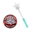 DronesFlynova Pro - Flying Ball Spinner - with Magic Controller - Dynamic - RGB Lights - Double Pass - RC Drone Quadcopter