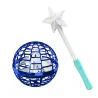 DronesFlynova Pro - Flying Ball Spinner - with Magic Controller - Dynamic - RGB Lights - Double Pass - RC Drone Quadcopter