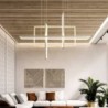 Minimalistic rectangle design - chandelier light - LED - 2 / 3 / 4 heads