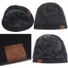 Tjock/varm stickad mössa - unisex