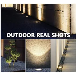 Iluminación solarLámpara de suelo con energía solar - luz de jardín - resistente al agua - LED