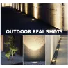 Iluminación solarLámpara de suelo con energía solar - luz de jardín - resistente al agua - LED