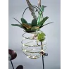 Solar garden light - hanging lamp / lantern - waterproof - LED - pineapple shape