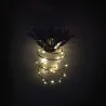 Solar garden light - hanging lamp / lantern - waterproof - LED - pineapple shape