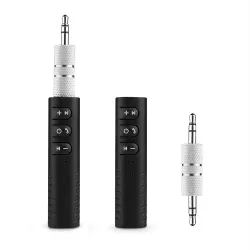 Bluetooth lydmottaker - universal 3,5 mm jack - biladapter - sender