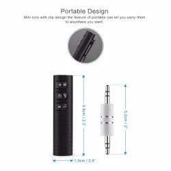 Bluetooth lydmottaker - universal 3,5 mm jack - biladapter - sender