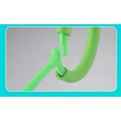 Jumping sponge rope - with flashing ball - LED - exercise toy