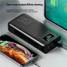 Portable power bank - external battery - charger - 2 USB - LED - 30000mAh