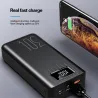 Portable power bank - external battery - charger - 2 USB - LED - 30000mAh