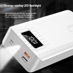 Asometech power bank - 30000mah - with LED display
