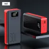 Draagbare powerbank - externe batterij - oplader - 2 USB - LED - 30000mAhPowerbanks