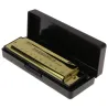 Mondharmonica - 10 gaten - sleutel C - muziekinstrument - met kofferMondharmonica