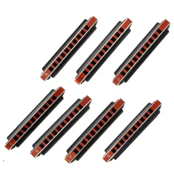 Easttop T008K - diatonische blauwe mondharmonica - 10 gatenMondharmonica