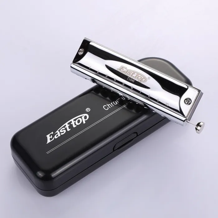 HarmónicaEasttop chromatic harmonica - 10 holes - key C