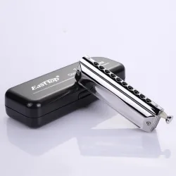 HarmónicaEasttop chromatic harmonica - 10 holes - key C