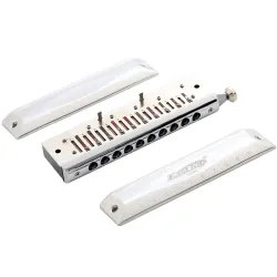 Easttop - chromatic harmonica - 10 holes - key C - with caseHarmonica