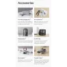 Drone PiezasDJI Mini SE - 4KM - FPV - 2.7K Camera - GPS - RC Drone Quadcopter - RTF
