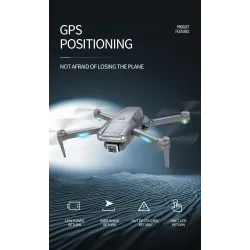 Drone PiezasS179GPS - 5G - WIFI - FPV - GPS - 6K Wide-angle Dual Camera - Brushless - RC Drone Quadcopter - RTF