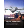 Drone PiezasS179GPS - 5G - WIFI - FPV - GPS - 6K Wide-angle Dual Camera - Brushless - RC Drone Quadcopter - RTF