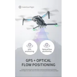 Drone PiezasS179GPS - 5G - WIFI - FPV - GPS - 6K Wide-angle Dual Camera - Brushless - RC Drone Quadcopter - RTF