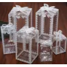 Transparente Geschenkbox - Hochzeit / Party / Kuchen / Geschenke